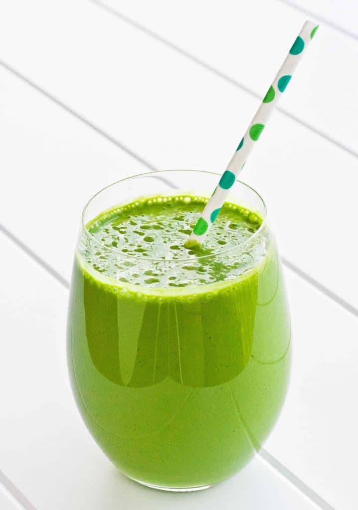 Spinach, Grape, and Coconut Smoothie pin