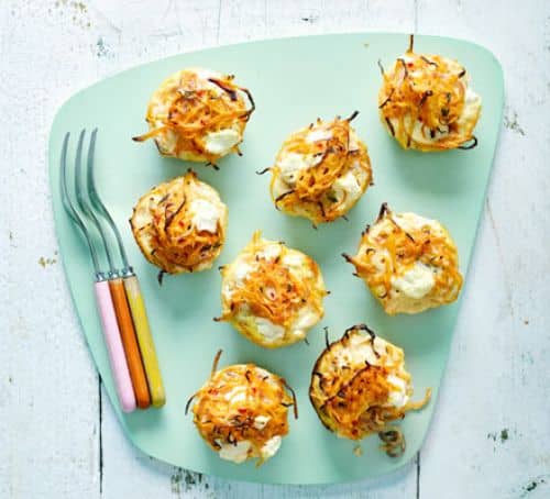 Mini butternut squash frittatas – makes 12